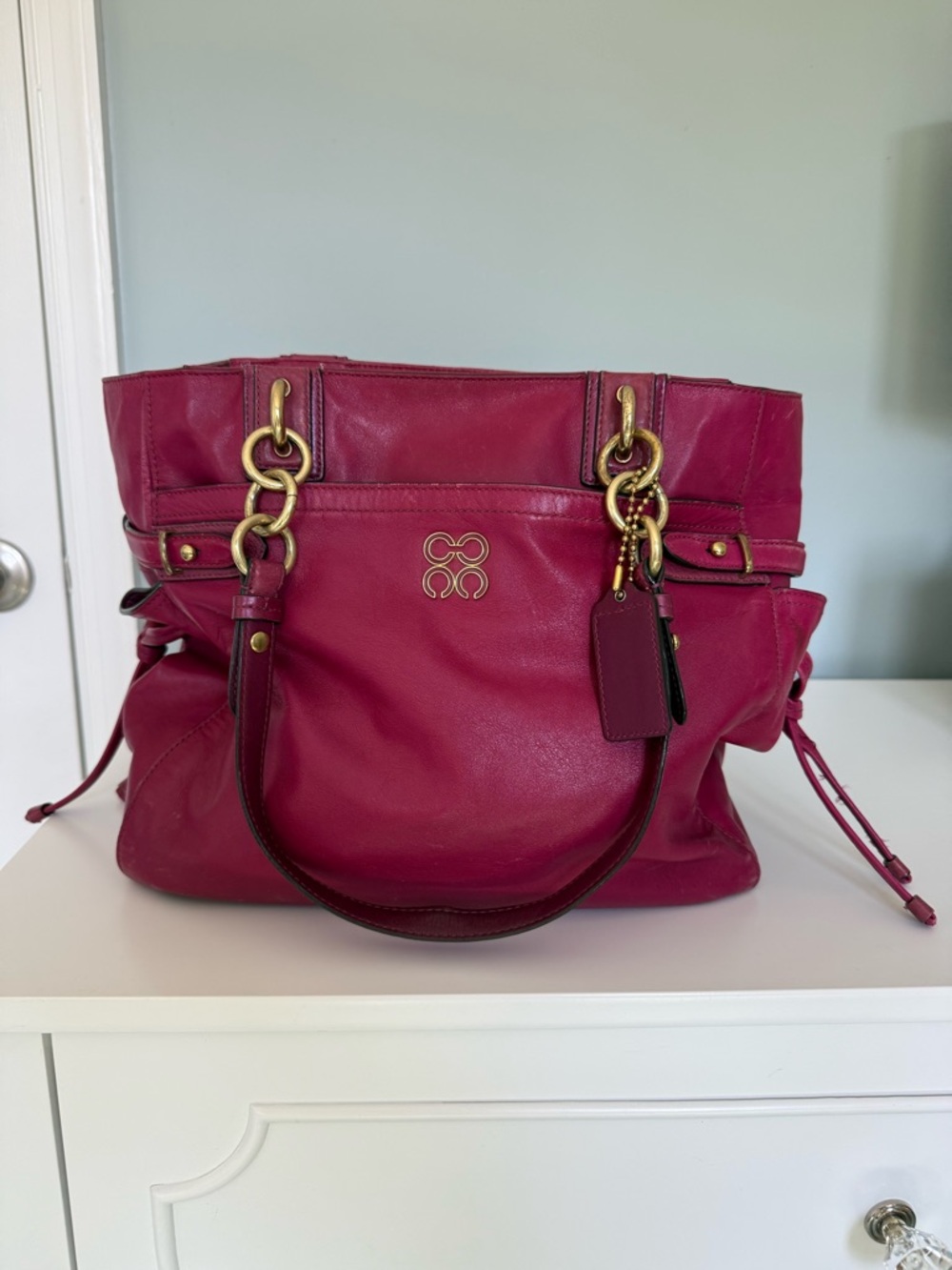 Vintage Coach Madison Colette Shoulder Bag